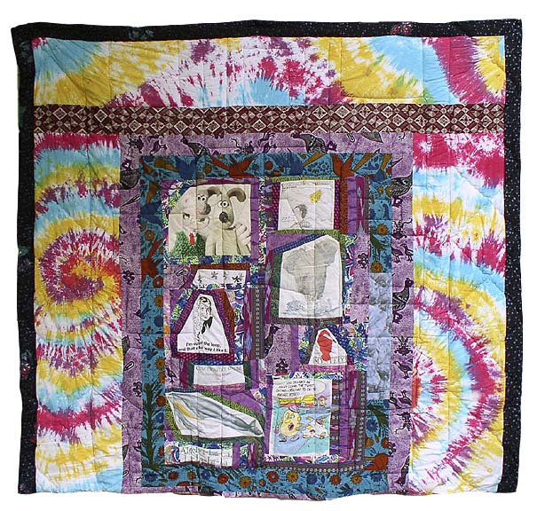 Bruce quilt back