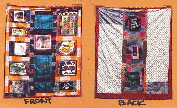 T-Shirt Quilt, Wolf