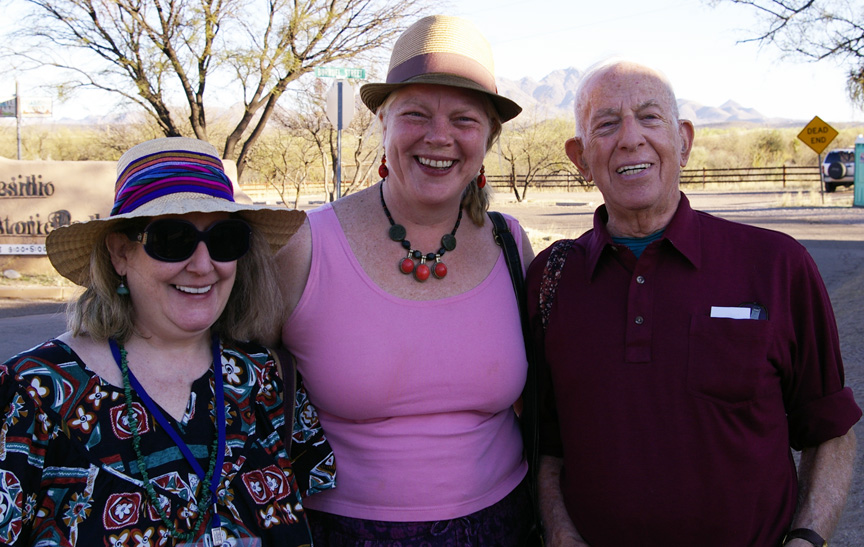 tubac joyce, rachel, sidney feb2012