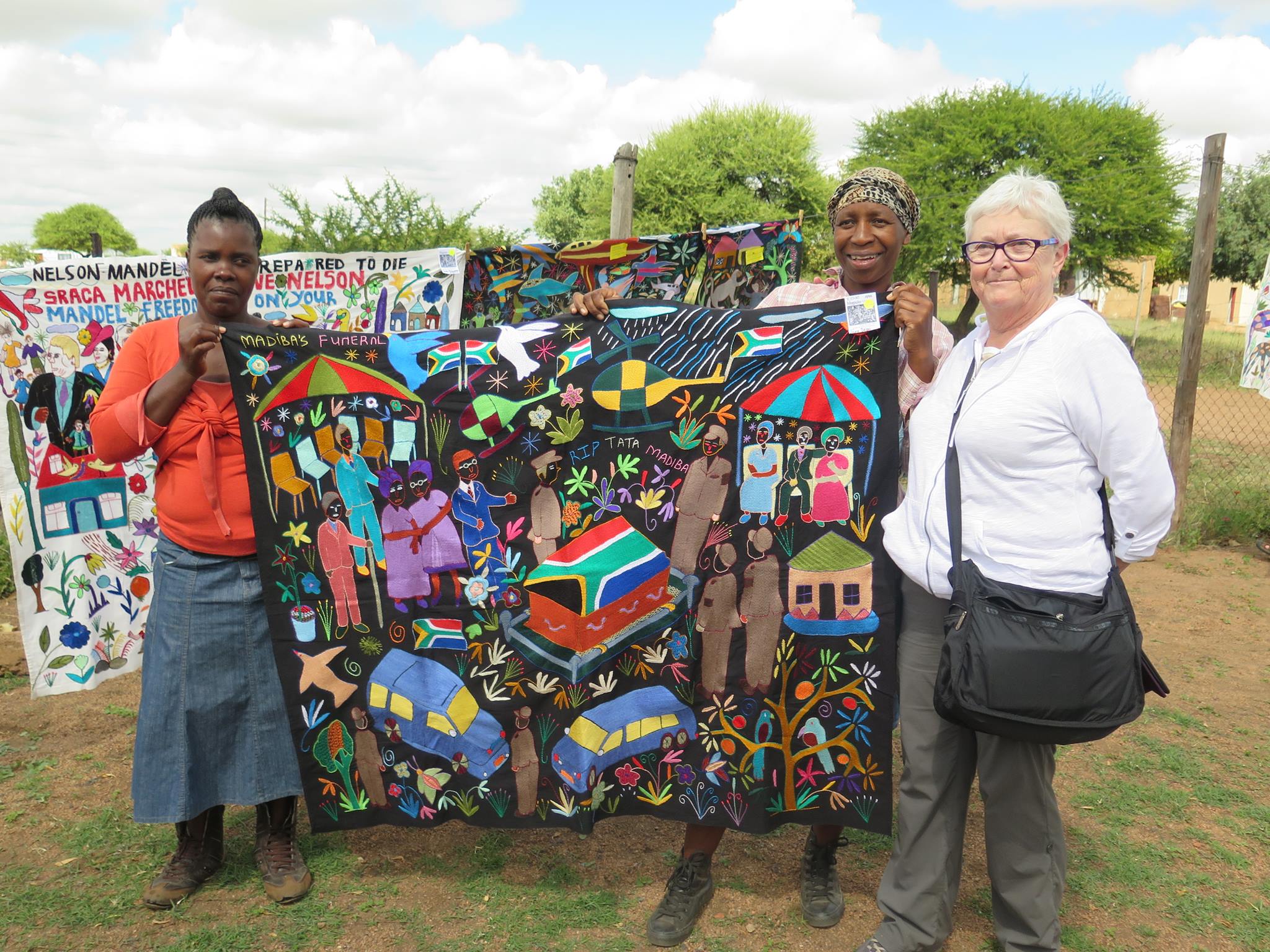 African Threads Tours to South Africa led by textile artist Valerie Hearder, born and raised in South Africa and now living in Nova Scotia, Canada. Valerie has won numerous awards for her own art quilts, written two books on her techniques, and participates actively with other textile artists in her community and online.