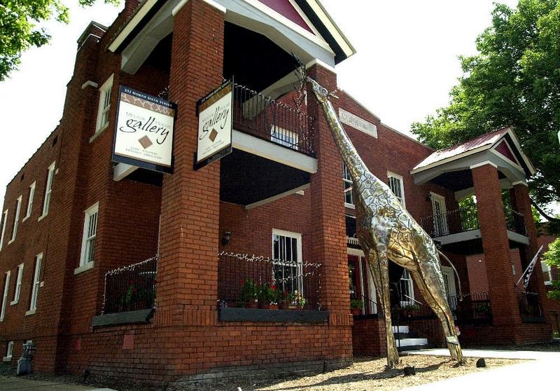 Giraffe in LowerTown