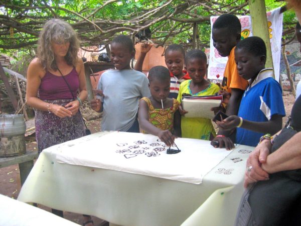 Block Printing in Ghana - Cross Cultural Collaborative