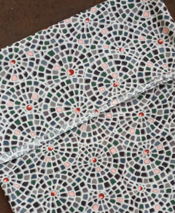 Clairan mosaic fabric
