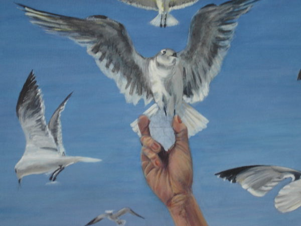 Neddy Astudillo bird painting