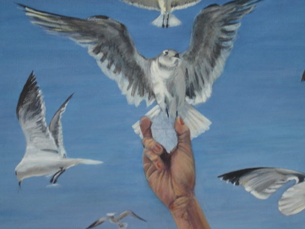 Neddy Astudillo bird painting
