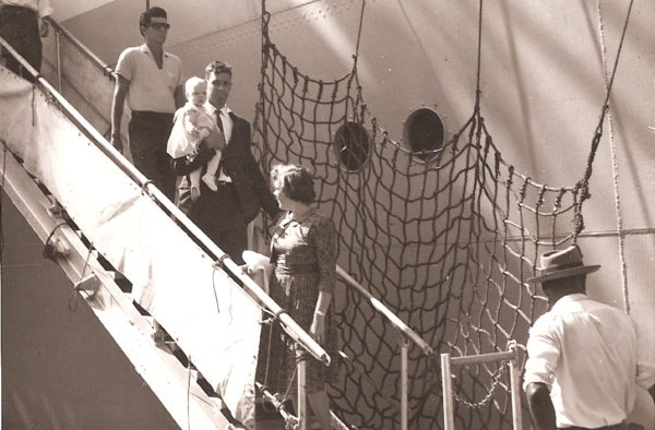 Arrival in Brazil, 1962