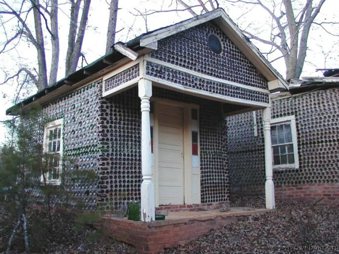 bottle house