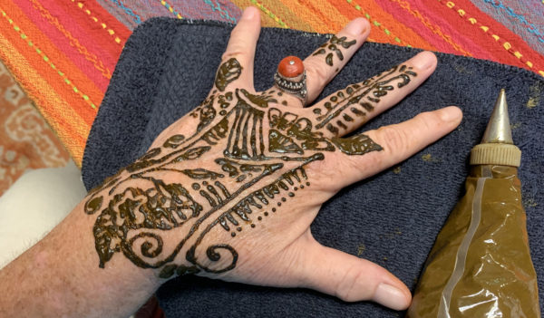 wet henna