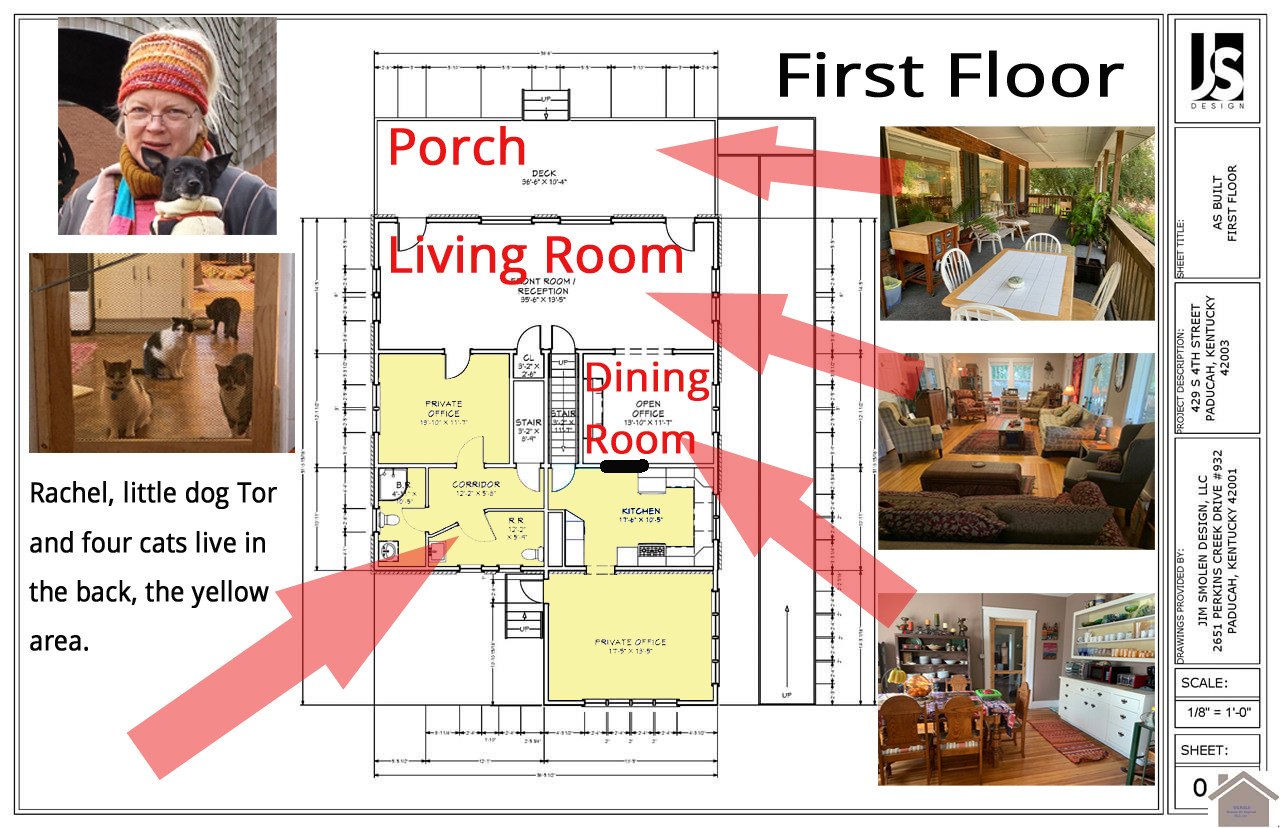 Green Roof Floorplan, 1st floor